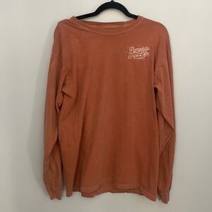 Pumpkin Spice Life! Long Sleeve Comfort Colors 100% cotton Top 🎃